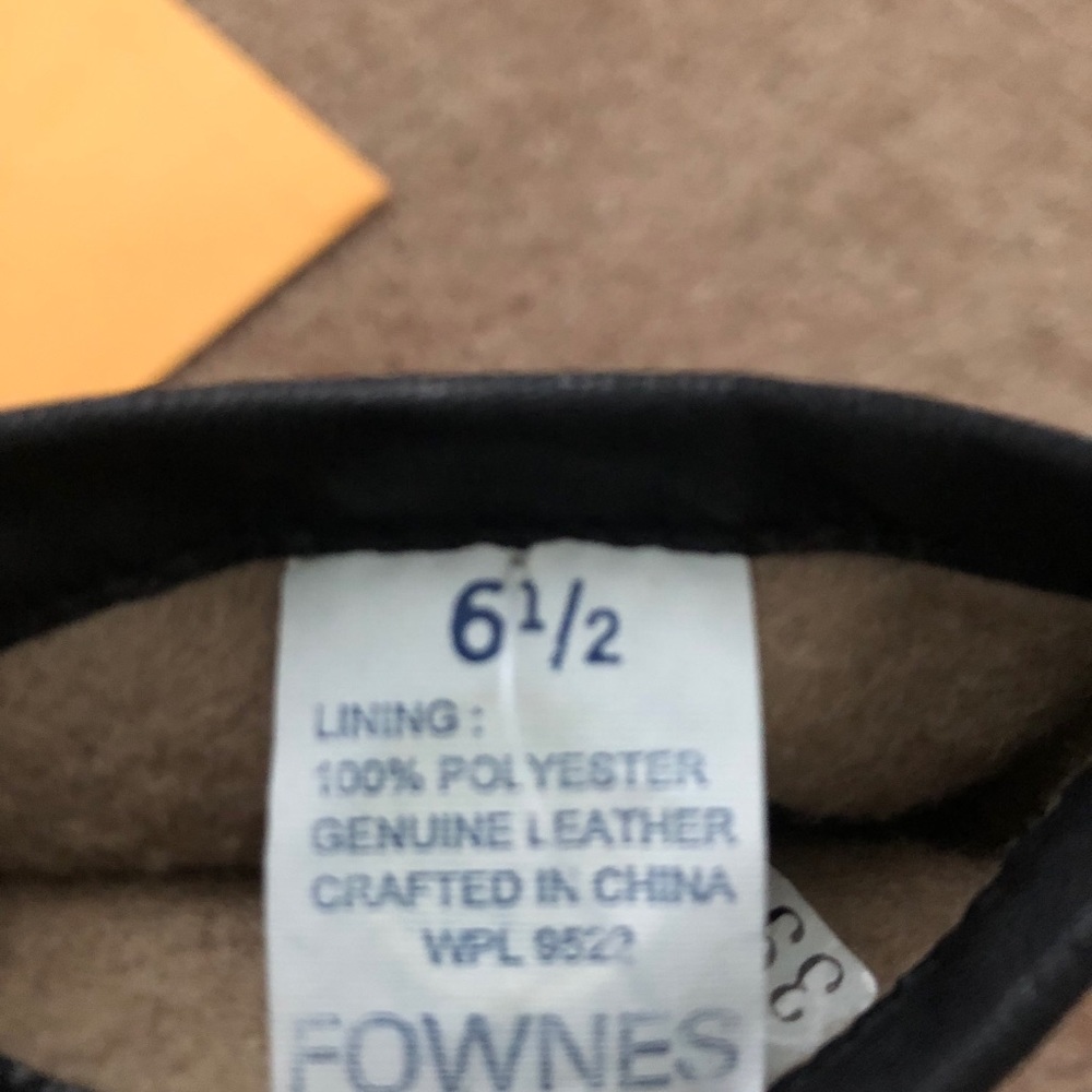 Leather lined gloves - Picture 9 of 9